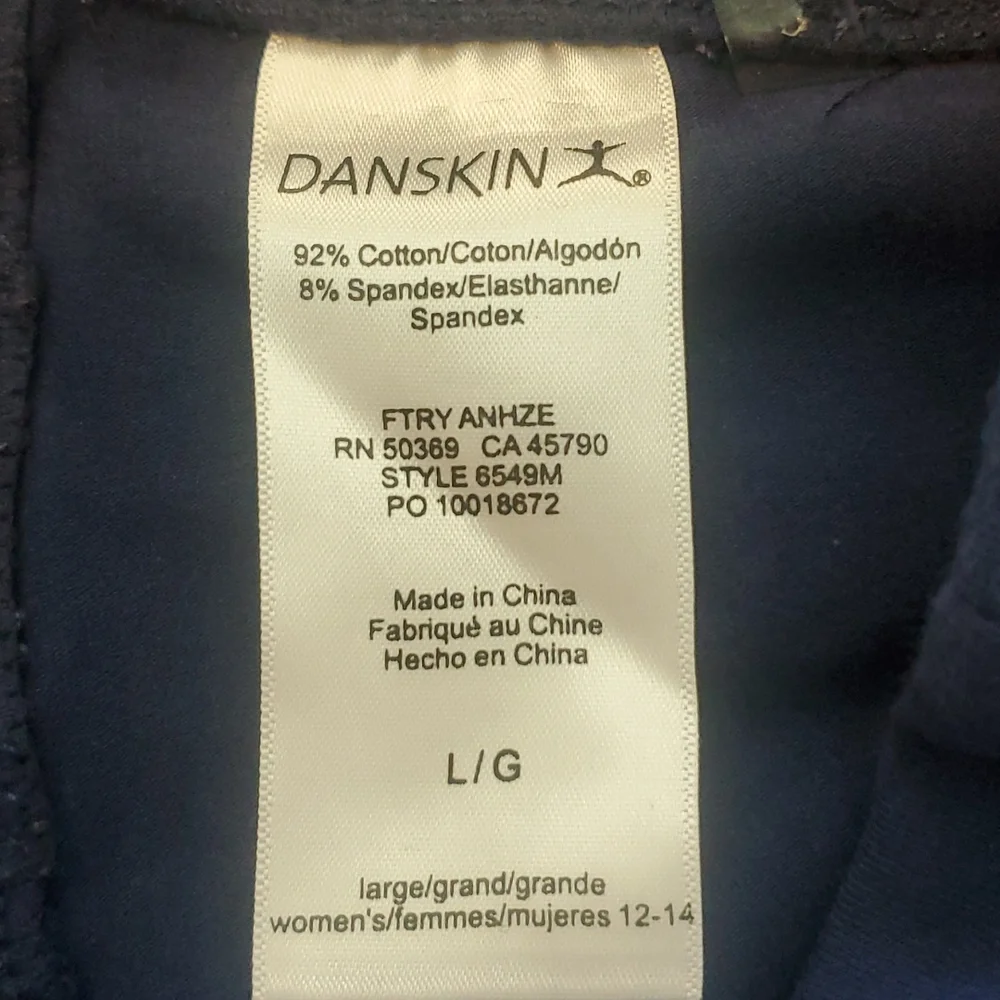Danskin capri leggings. Size 12-14. Worn once.